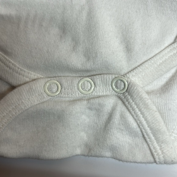 Carter's Striped and White Kids One Pieces - Picture 4 of 5